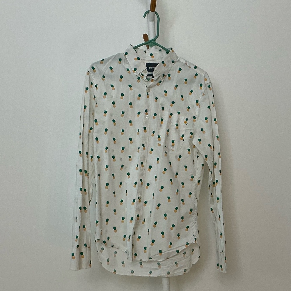 Bonobos Pineapple L/S Shirt